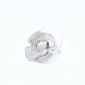 CHANEL シャネル ピアス アクセサリー ココマーク シルバー メタル A刻印 重量約2.2g 美品 中古 4b003132
