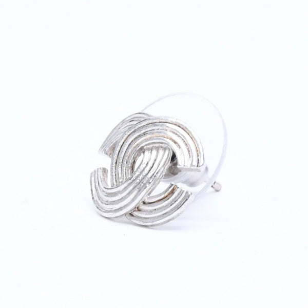 CHANEL シャネル ピアス アクセサリー ココマーク シルバー メタル A刻印 重量約2.2g 美品 中古 4b003132