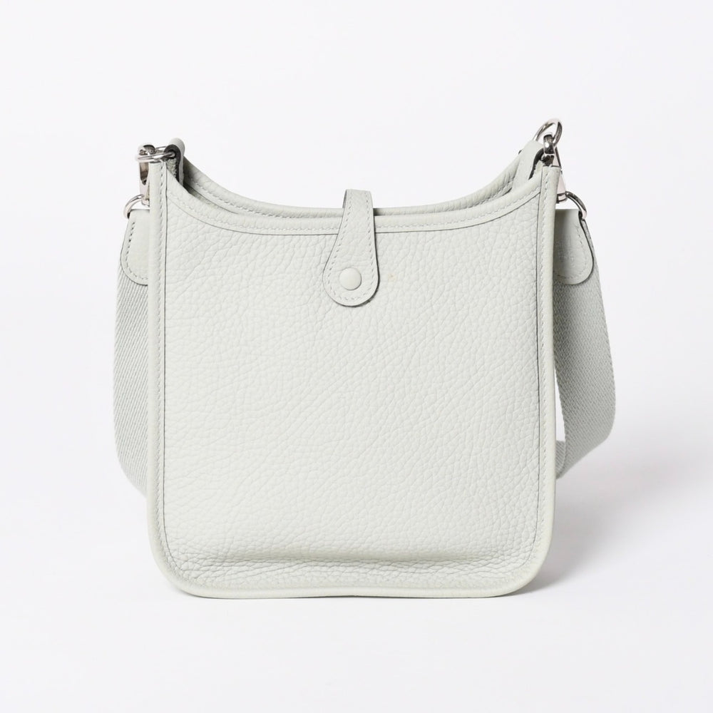 新品同様 HERMES エルメス エヴリンTPM ショルダーバッグ B刻印 トリヨンクレマンス グリネヴェ シルバー金具 中古 4a006667