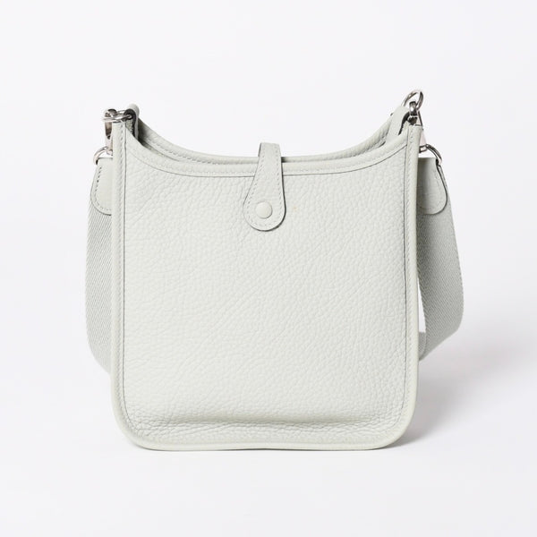 新品同様 HERMES エルメス エヴリンTPM ショルダーバッグ B刻印 トリヨンクレマンス グリネヴェ シルバー金具 中古 4a006667