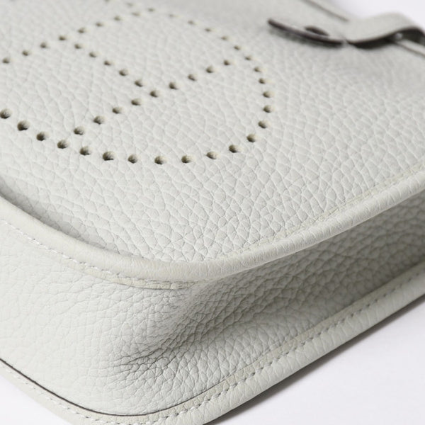 新品同様 HERMES エルメス エヴリンTPM ショルダーバッグ B刻印 トリヨンクレマンス グリネヴェ シルバー金具 中古 4a006667