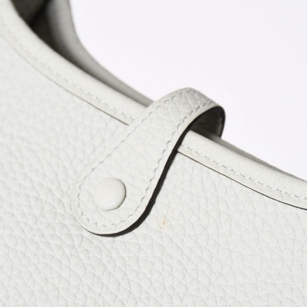 新品同様 HERMES エルメス エヴリンTPM ショルダーバッグ B刻印 トリヨンクレマンス グリネヴェ シルバー金具 中古 4a006667