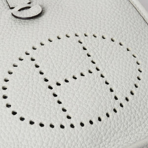 新品同様 HERMES エルメス エヴリンTPM ショルダーバッグ B刻印 トリヨンクレマンス グリネヴェ シルバー金具 中古 4a006667
