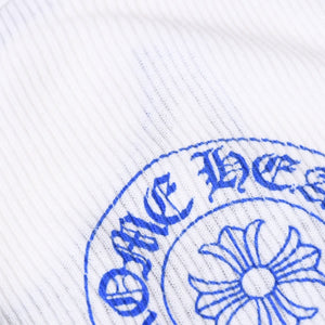 CHROME HEARTS クロムハーツ ヴィンテージ ヴァイン CHプラス デザイン タンクトップ ホワイト ブラック ブルー サイズL 美品 中古 4a006684