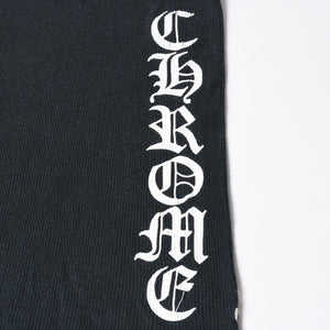 CHROME HEARTS クロムハーツ オールドイングリッシュ サイドロゴ タンクトップ コットン ブラック ホワイト サイズM 良品 中古 4a006691