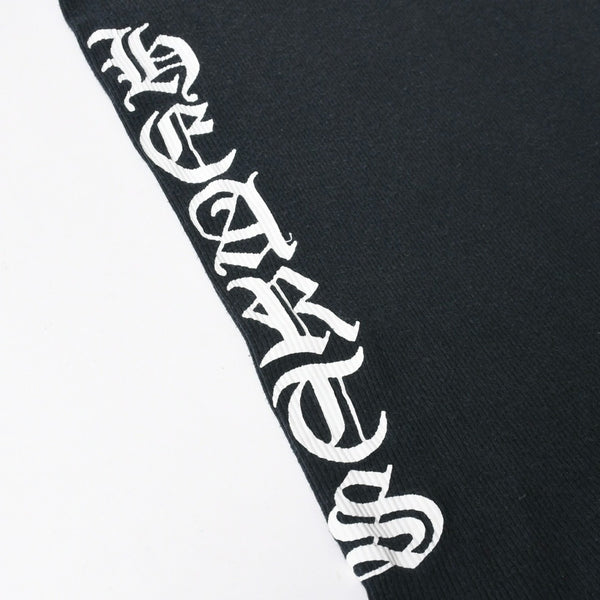CHROME HEARTS クロムハーツ オールドイングリッシュ サイドロゴ タンクトップ コットン ブラック ホワイト サイズM 良品 中古 4a006691