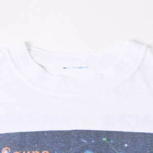 NANTES ナント Tシャツ 90S フランスワールドカップTシャツ 半袖Tシャツ ヴィンテージ ホワイト ネイビー 美品 中古 4a006525