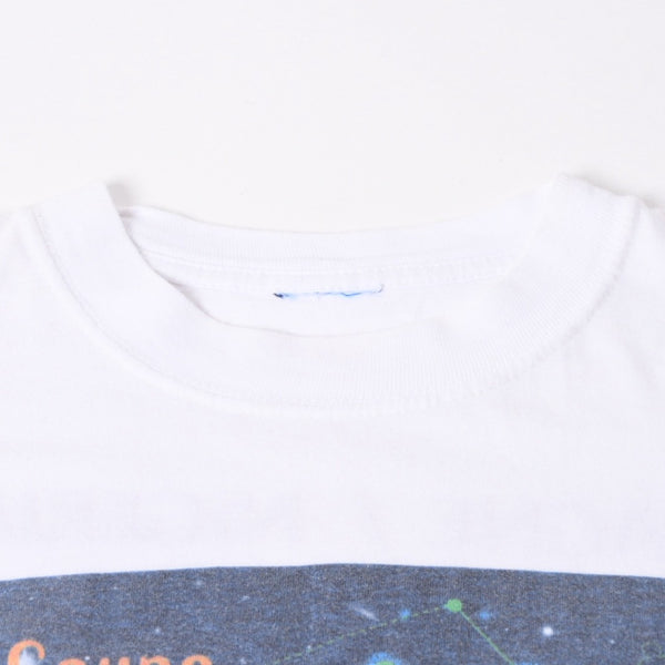 NANTES ナント Tシャツ 90S フランスワールドカップTシャツ 半袖Tシャツ ヴィンテージ ホワイト ネイビー 美品 中古 4a006525
