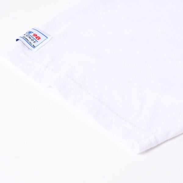 NANTES ナント Tシャツ 90S フランスワールドカップTシャツ 半袖Tシャツ ヴィンテージ ホワイト ネイビー 美品 中古 4a006525
