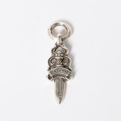CHROME HEARTS クロムハーツ No.5 DGGR #5 ダガーネックレス 重量約5.28g 1998/.925刻印 シルバー925 美品 中古 4a006690
