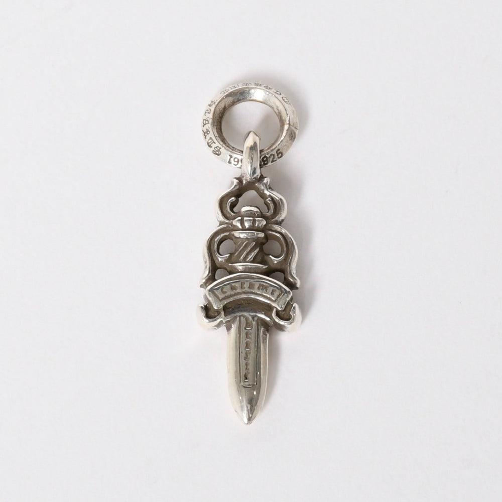 CHROME HEARTS クロムハーツ No.5 DGGR #5 ダガーネックレス 重量約5.28g 1998/.925刻印 シルバー925 美品 中古 4a006690