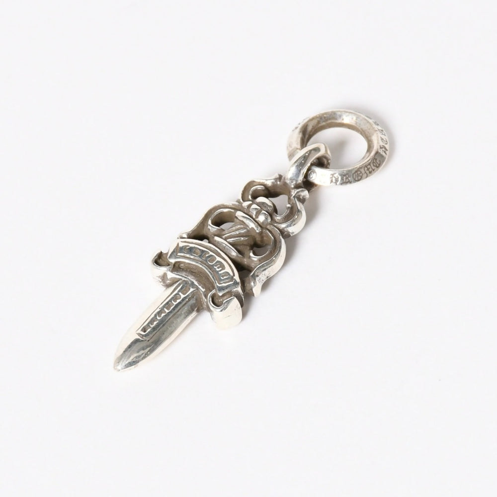 CHROME HEARTS クロムハーツ No.5 DGGR #5 ダガーネックレス 重量約5.28g 1998/.925刻印 シルバー925 美品 中古 4a006690