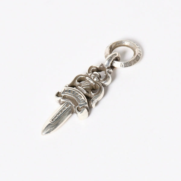 CHROME HEARTS クロムハーツ No.5 DGGR #5 ダガーネックレス 重量約5.28g 1998/.925刻印 シルバー925 美品 中古 4a006690