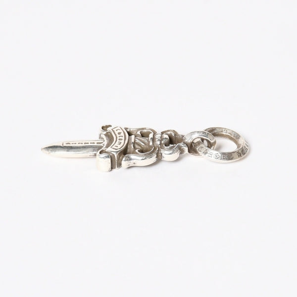 CHROME HEARTS クロムハーツ No.5 DGGR #5 ダガーネックレス 重量約5.28g 1998/.925刻印 シルバー925 美品 中古 4a006690
