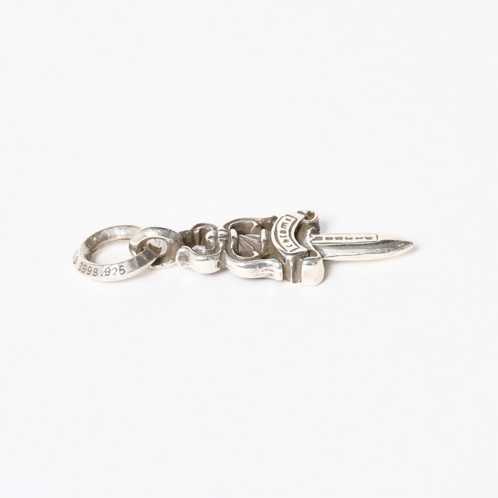 CHROME HEARTS クロムハーツ No.5 DGGR #5 ダガーネックレス 重量約5.28g 1998/.925刻印 シルバー925 美品 中古 4a006690