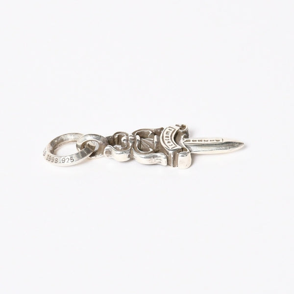 CHROME HEARTS クロムハーツ No.5 DGGR #5 ダガーネックレス 重量約5.28g 1998/.925刻印 シルバー925 美品 中古 4a006690