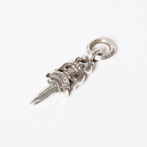 CHROME HEARTS クロムハーツ No.5 DGGR #5 ダガーネックレス 重量約5.28g 1998/.925刻印 シルバー925 美品 中古 4a006690