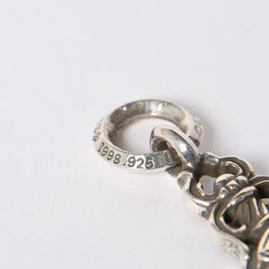 CHROME HEARTS クロムハーツ No.5 DGGR #5 ダガーネックレス 重量約5.28g 1998/.925刻印 シルバー925 美品 中古 4a006690