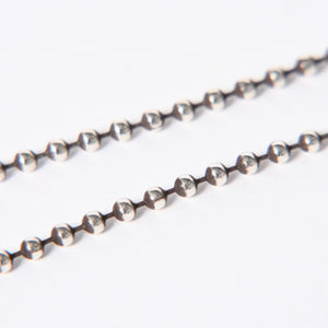 CHROME HEARTS クロムハーツ BALL CHAIN NECKLACE 30inch ボールチェーンネックレス 重量5.33g 美品 中古 4a006741