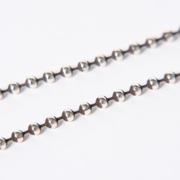 CHROME HEARTS クロムハーツ BALL CHAIN NECKLACE 30inch ボールチェーンネックレス 重量5.33g 美品 中古 4a006741