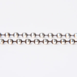 CHROME HEARTS クロムハーツ BALL CHAIN NECKLACE 30inch ボールチェーンネックレス 重量5.33g 美品 中古 4a006741