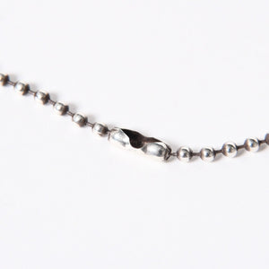 CHROME HEARTS クロムハーツ BALL CHAIN NECKLACE 30inch ボールチェーンネックレス 重量5.33g 美品 中古 4a006741