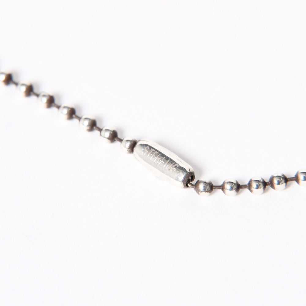 CHROME HEARTS クロムハーツ BALL CHAIN NECKLACE 30inch ボールチェーンネックレス 重量5.33g 美品 中古 4a006741