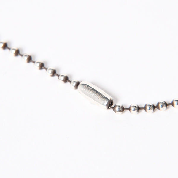 CHROME HEARTS クロムハーツ BALL CHAIN NECKLACE 30inch ボールチェーンネックレス 重量5.33g 美品 中古 4a006741