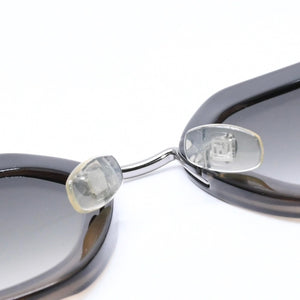 極美品 FENDI フェンディ サングラス アイウェア FF 0317 7C5PR サイズ53□23 140 スクエア ブラック メタル プラスチック 中古 4a006687