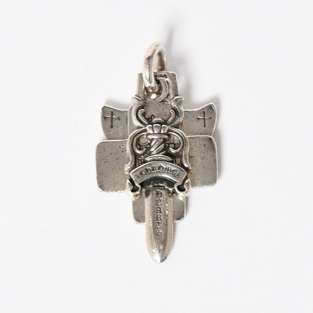 CHROME HEARTS クロムハーツ 3 TRINKETS スリートリンケッツ ペンダント チャーム 重量約18.72g .925刻印 シルバー925 美品 中古 4a006685