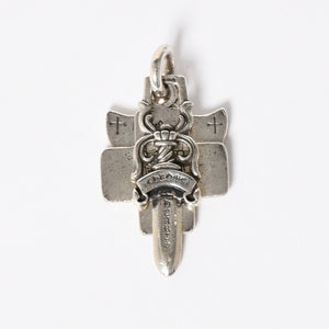 CHROME HEARTS クロムハーツ 3 TRINKETS スリートリンケッツ ペンダント チャーム 重量約18.72g .925刻印 シルバー925 美品 中古 4a006685