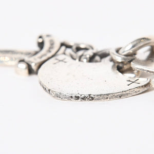 CHROME HEARTS クロムハーツ 3 TRINKETS スリートリンケッツ ペンダント チャーム 重量約18.72g .925刻印 シルバー925 美品 中古 4a006685