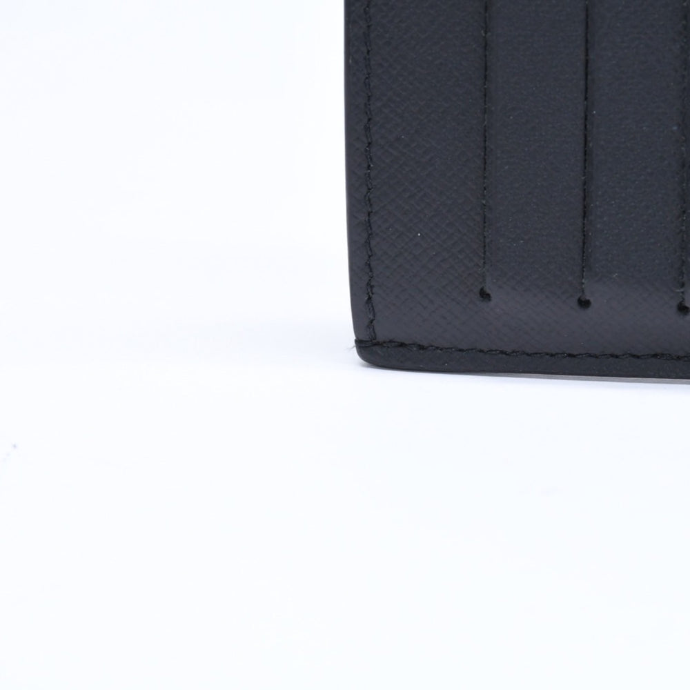LOUIS VUITTON ルイヴィトン タイガラマ コインケース カードホルダー M30839 ブラック グレー シルバー金具 美品 中古 4a006644