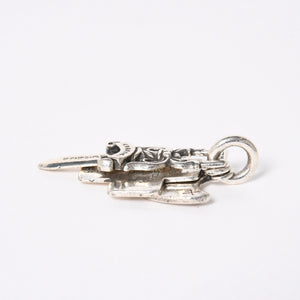 CHROME HEARTS クロムハーツ 3 TRINKETS スリートリンケッツ ペンダント チャーム 重量約18.72g .925刻印 シルバー925 美品 中古 4a006685