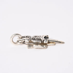 CHROME HEARTS クロムハーツ 3 TRINKETS スリートリンケッツ ペンダント チャーム 重量約18.72g .925刻印 シルバー925 美品 中古 4a006685