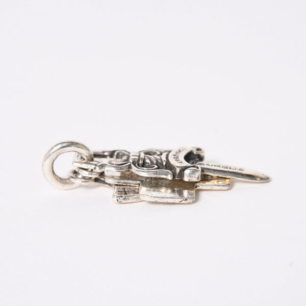 CHROME HEARTS クロムハーツ 3 TRINKETS スリートリンケッツ ペンダント チャーム 重量約18.72g .925刻印 シルバー925 美品 中古 4a006685