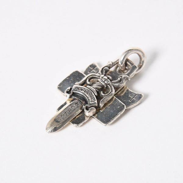 CHROME HEARTS クロムハーツ 3 TRINKETS スリートリンケッツ ペンダント チャーム 重量約18.72g .925刻印 シルバー925 美品 中古 4a006685