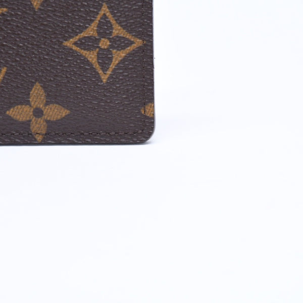 新品同様 LOUIS VUITTON ルイヴィトン ポルト カルト サーンプル カードケース M61733 モノグラムキャンバス ブラウン 中古 4a006612