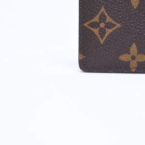 新品同様 LOUIS VUITTON ルイヴィトン ポルト カルト サーンプル カードケース M61733 モノグラムキャンバス ブラウン 中古 4a006612