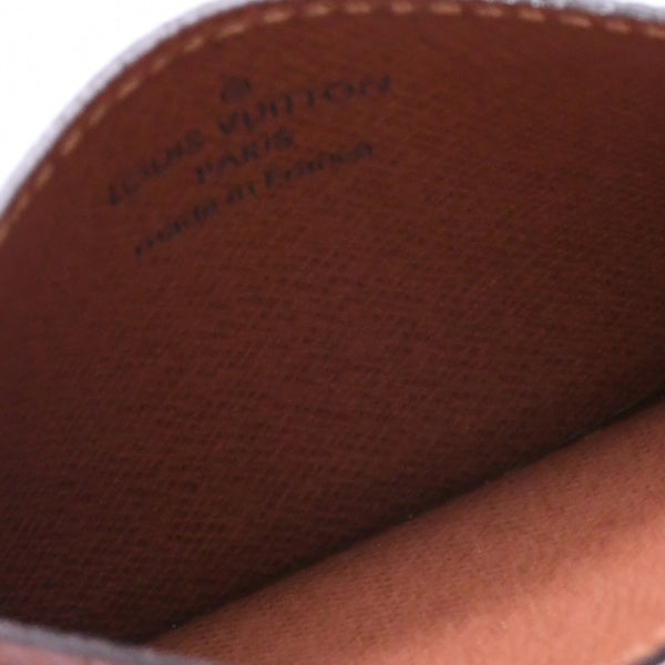 新品同様 LOUIS VUITTON ルイヴィトン ポルト カルト サーンプル カードケース M61733 モノグラムキャンバス ブラウン 中古 4a006612