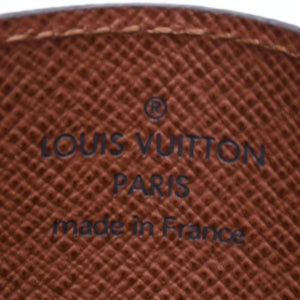 新品同様 LOUIS VUITTON ルイヴィトン ポルト カルト サーンプル カードケース M61733 モノグラムキャンバス ブラウン 中古 4a006612