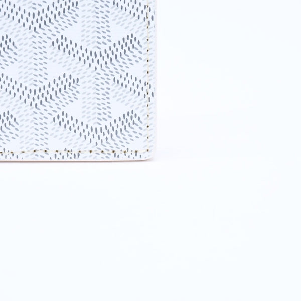 新品未使用 GOYARD ゴヤール サンシュルピス カードケース ホワイト STSULPPMLTY02CL02X PVC ヴォーゼルカーフスキン 中古 4a006564