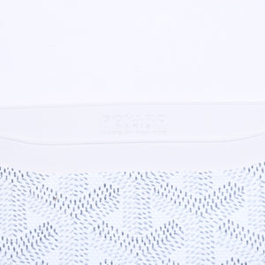 新品未使用 GOYARD ゴヤール サンシュルピス カードケース ホワイト STSULPPMLTY02CL02X PVC ヴォーゼルカーフスキン 中古 4a006564