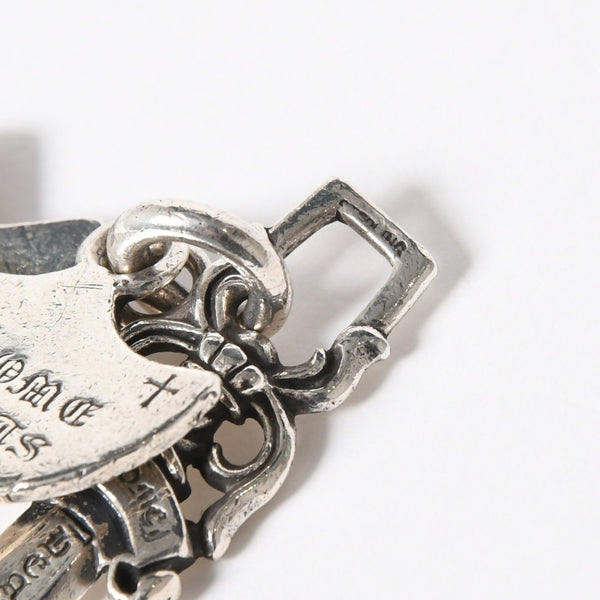 CHROME HEARTS クロムハーツ 3 TRINKETS スリートリンケッツ ペンダント チャーム 重量約18.72g .925刻印 シルバー925 美品 中古 4a006685