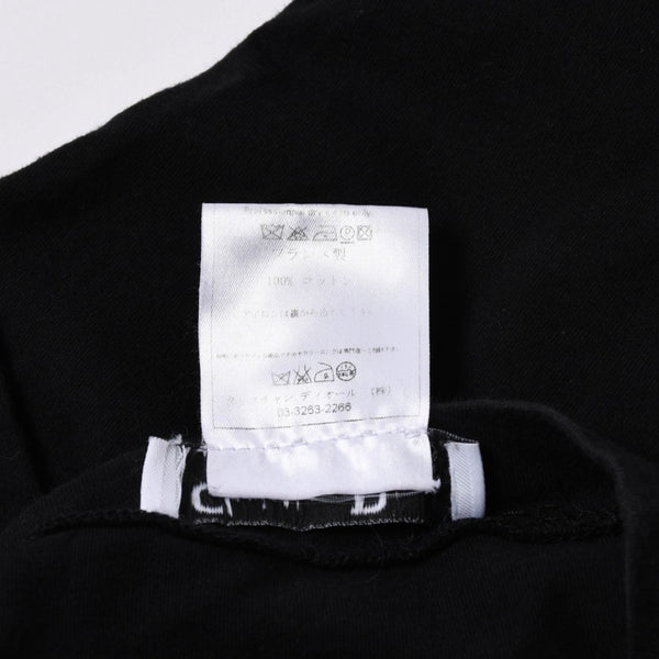 CHRISTIAN DIOR クリスチャンディオール John Galliano Era ジョンガリアーノ期 薔薇 スパンコール ブラック レッド 美品 中古 4a006686