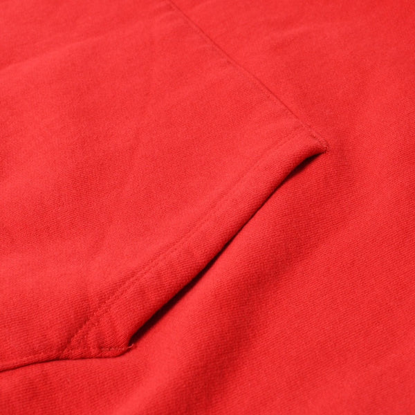極美品 CHROME HEARTS クロムハーツ SAILIN ON 1/2 ZIP Y NOT セメタリークロス ハーフジップ スウェットシャツ レッド ダガー スクロールラベル Lサイズ 中古 4a006872