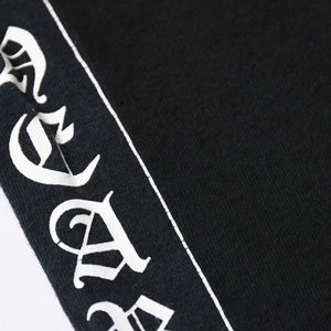 極美品 CHROME HEARTS クロムハーツ 半袖 ポケット Tシャツ サイズS フォッティ スクロール ラベル ロゴ オールド ブラック ホワイト 中古 4a006705