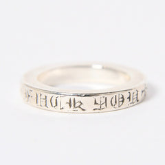 極美品 CHROME HEARTS クロムハーツ RING SPACER 3MM FK YOU スペーサーリング 3MM 指輪 重量約5.35g サイズ約9号 シルバー925 中古 4a006696