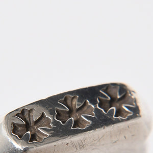 CHROME HEARTS クロムハーツ リング 指輪 LIL PJ 3CHプラス 19.5号 重量約17.34g シルバー シルバ−925 美品 中古 4a007038