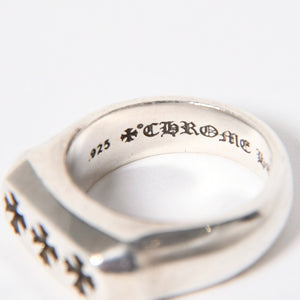 CHROME HEARTS クロムハーツ リング 指輪 LIL PJ 3CHプラス 19.5号 重量約17.34g シルバー シルバ−925 美品 中古 4a007038